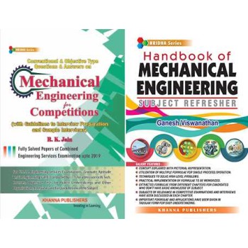 Mechanical Engineering for competitions with Handbook of Mechanical Engineering 2 vol combo set